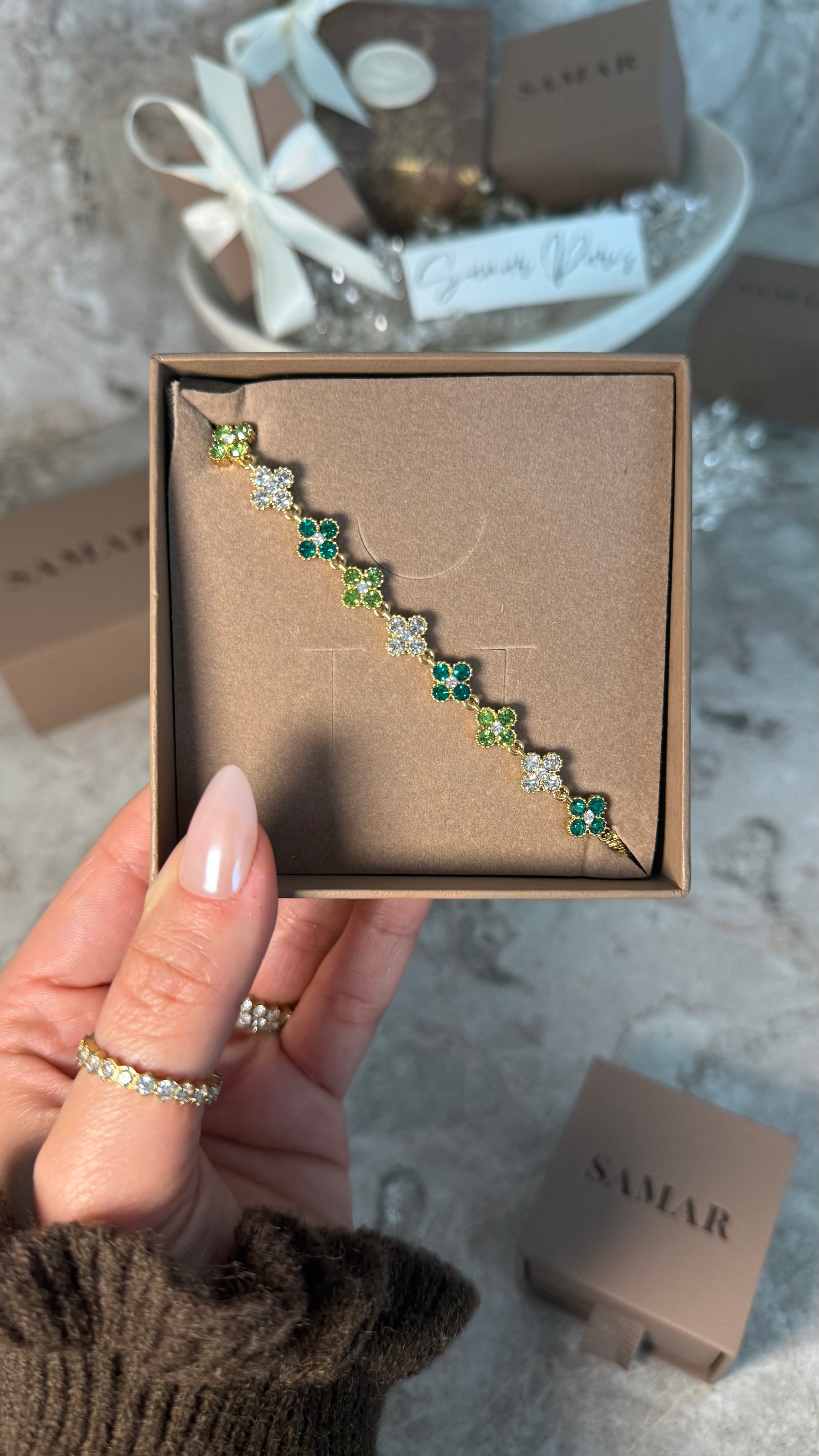 Bracelet LAYALI TRIO APPLE 💚