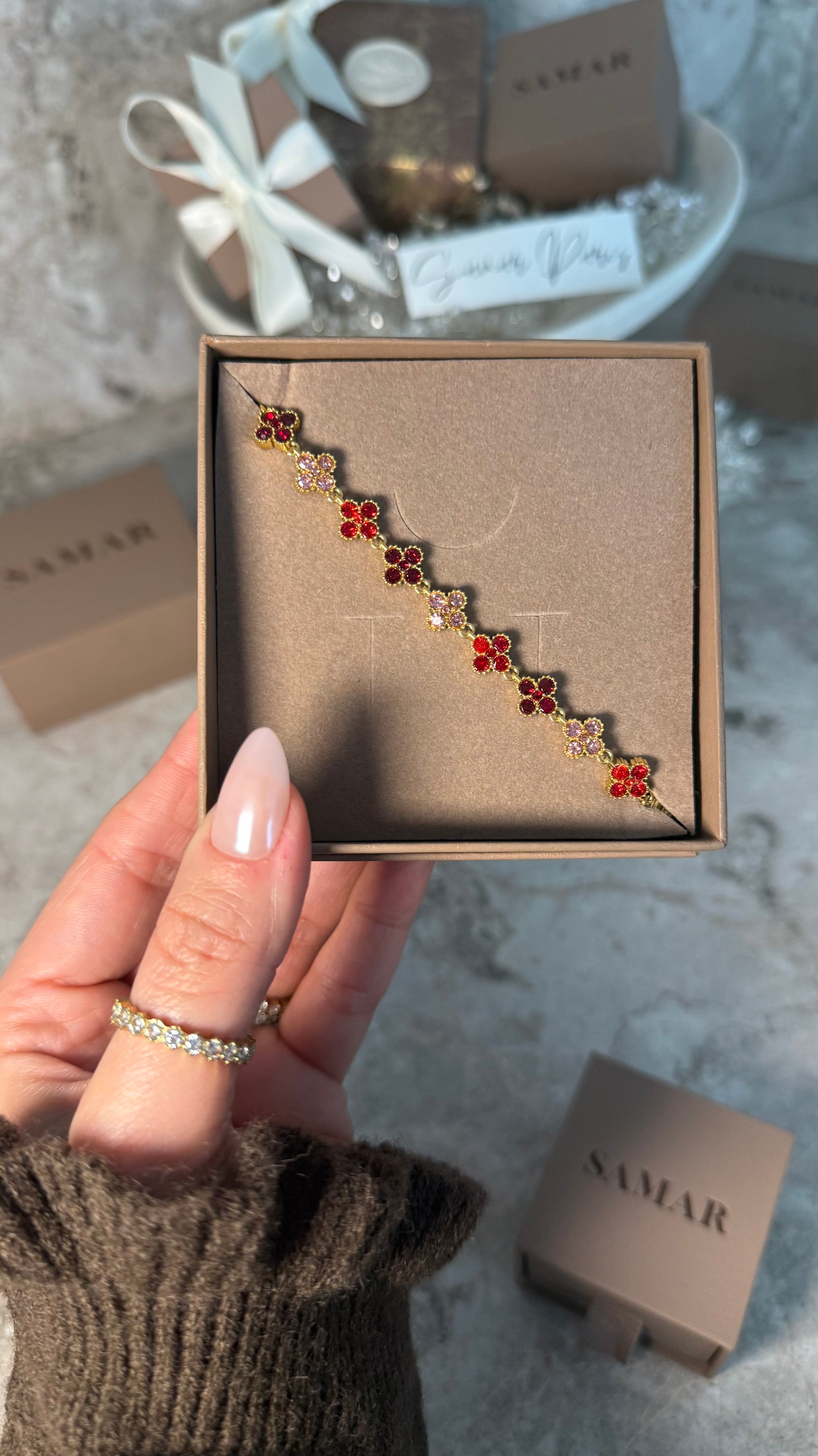 Bracelet LAYALI RED VELVET ♥️
