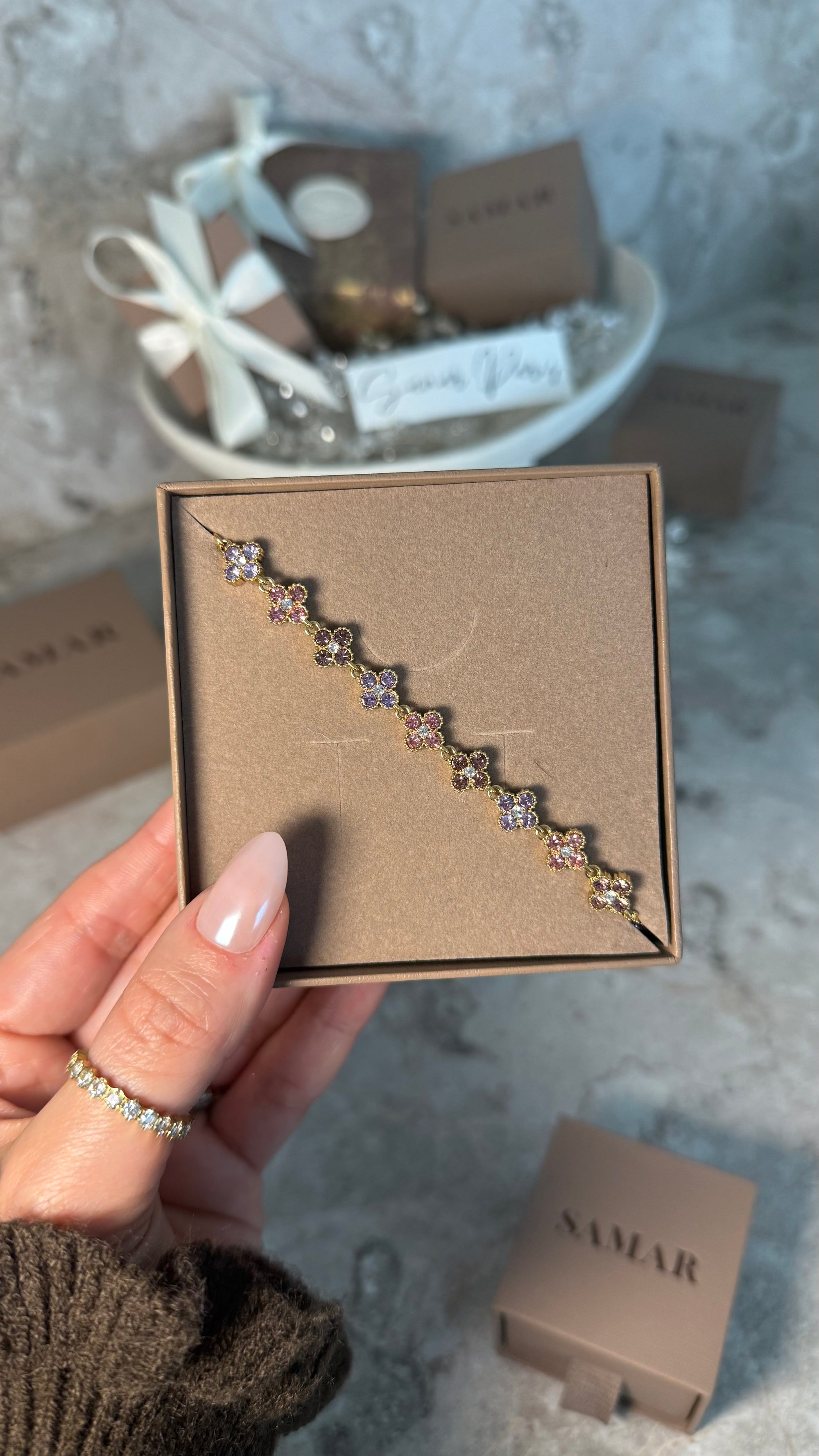 Bracelet LAYALI TRIO PURPLE 💜