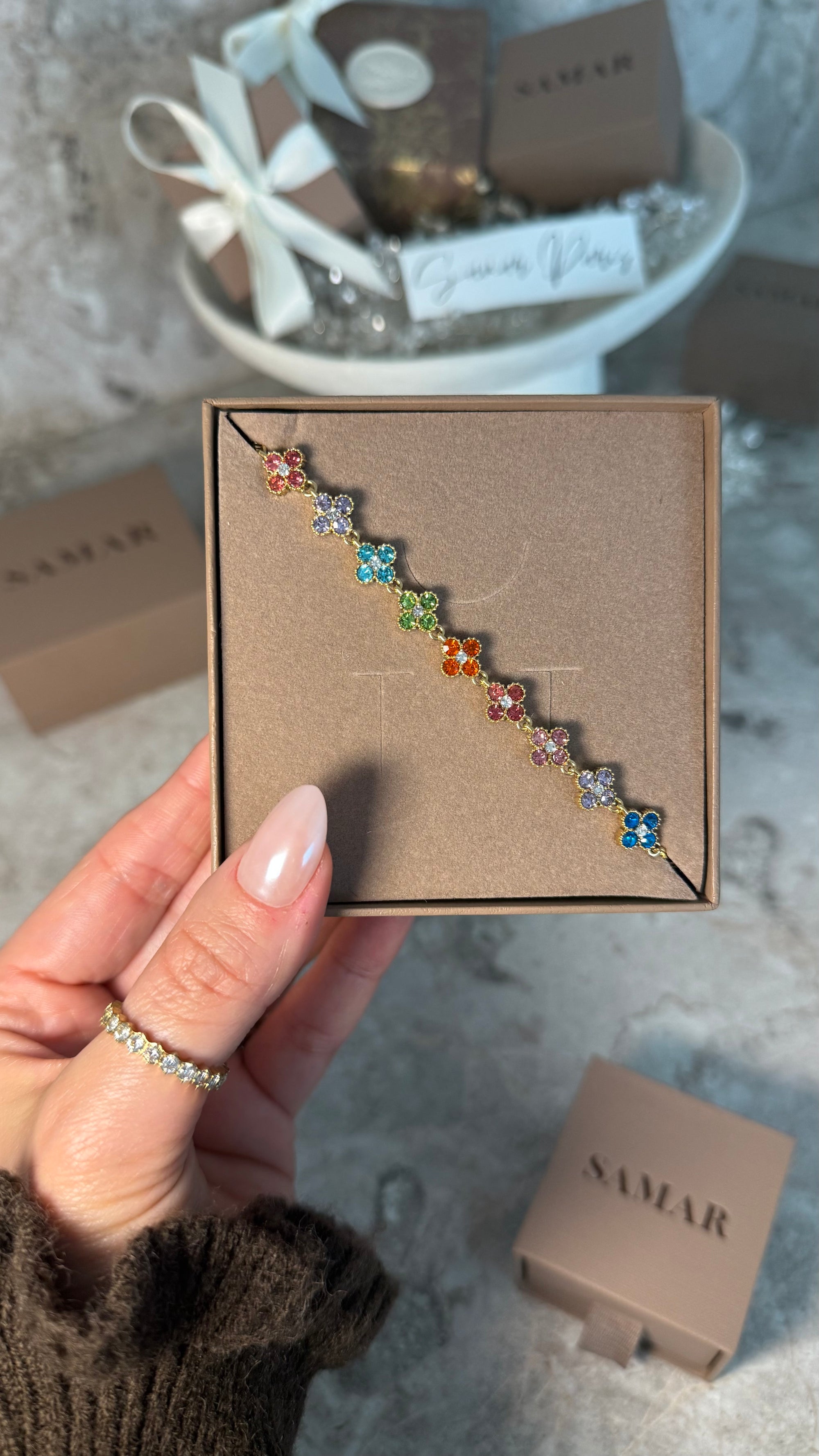 Bracelet LAYALI ARC EN CIEL 🌈