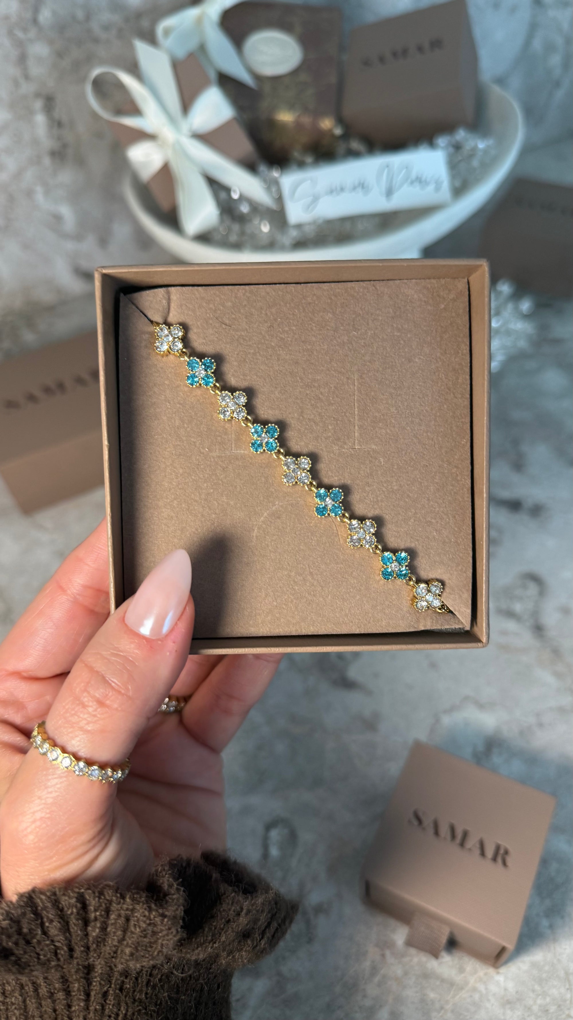 Bracelet LAYALI DUO AZUR 🩵