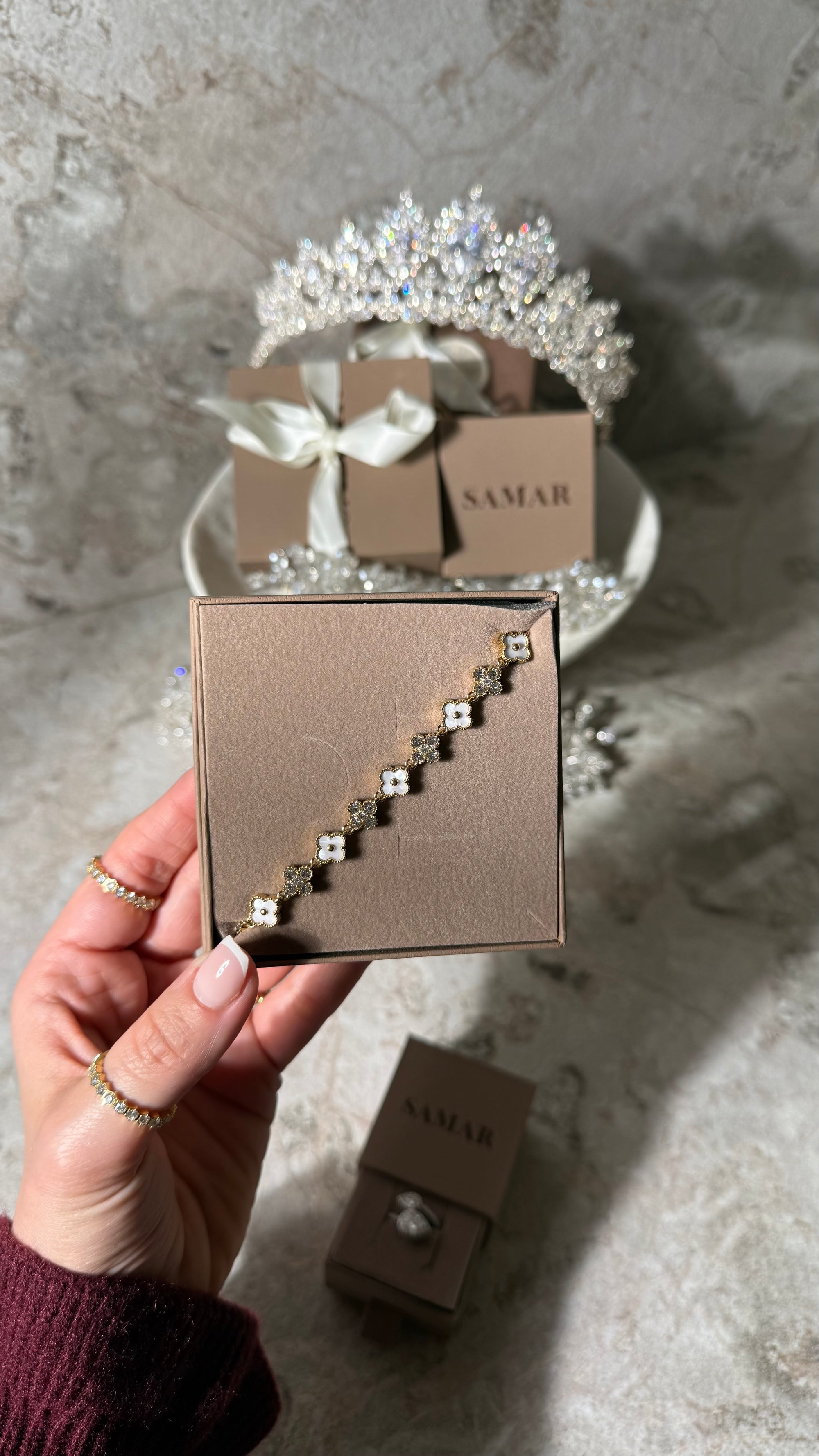 Bracelet LAYALI WITHE ICE ❄️