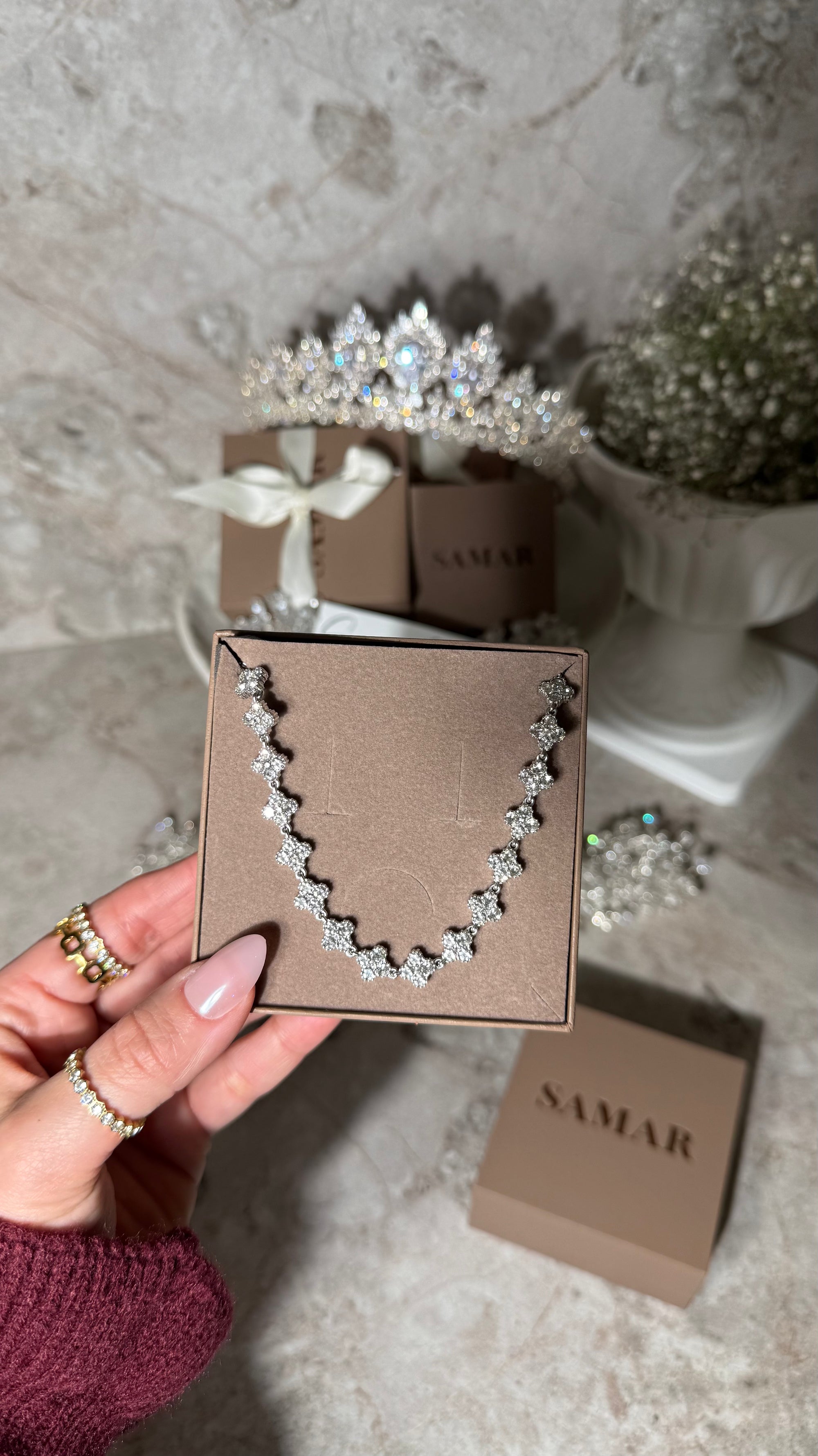 Collier LAYALI SILVER 🩶